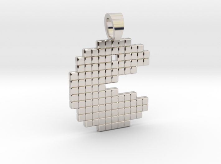 Pacman [pendant] 3d printed