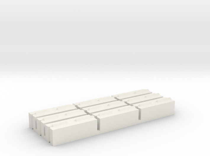 1/64 Concrete Push Blocks 3d printed