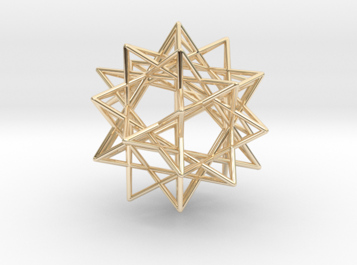 IcosiDodecahedral Star 1.5&quot; V2 3d printed