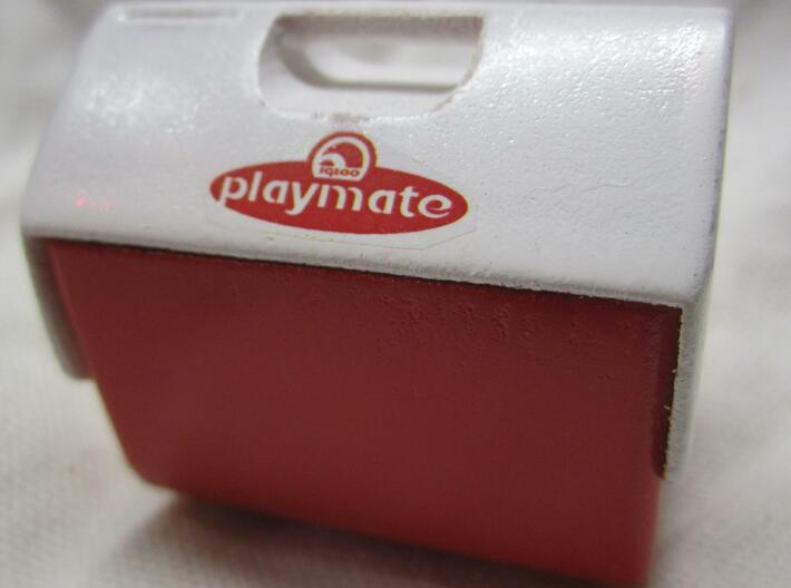1:10 Scale Playmate Cooler 3d printed Add a caption...
