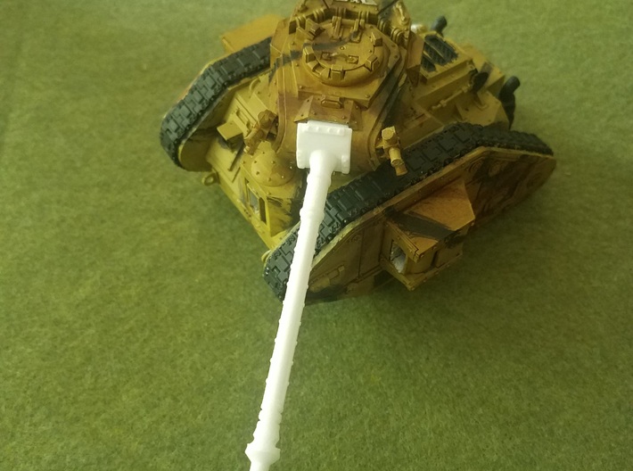 Long 120mm Cannon 3d printed 
