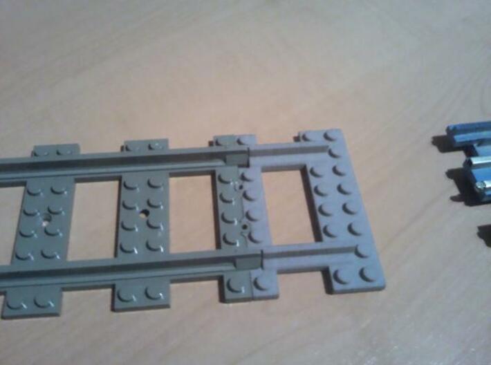 rail3 for connecting old and new tracks 3d printed 