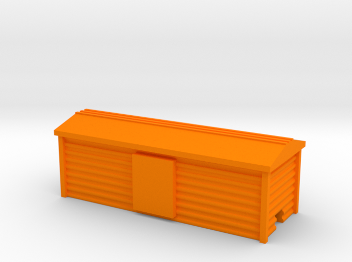 Corrugated Boxcar 3d printed