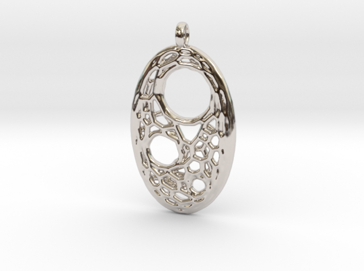 Oval Pendant 5 3d printed