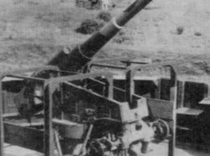 1/72 IJA Type 99 88mm Anti-aircraft gun 3d printed 
