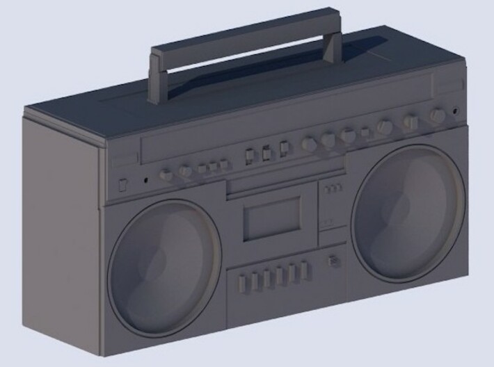 BOOMBOX 3d printed 
