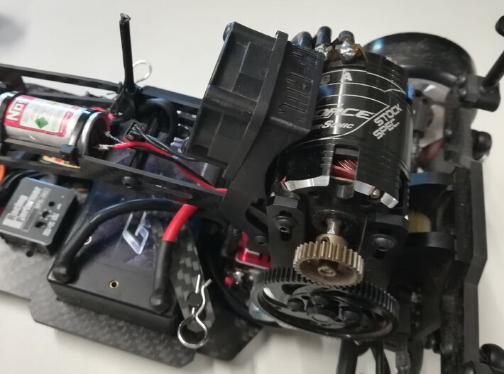 Revol Ultim8 fan mount - high motor 3d printed 