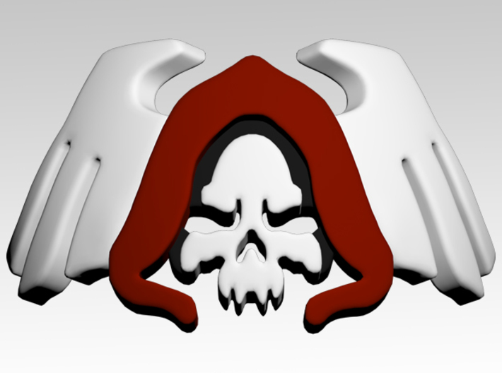 Reaper 2 Shoulder Icons x50 3d printed Product is sold unpainted.