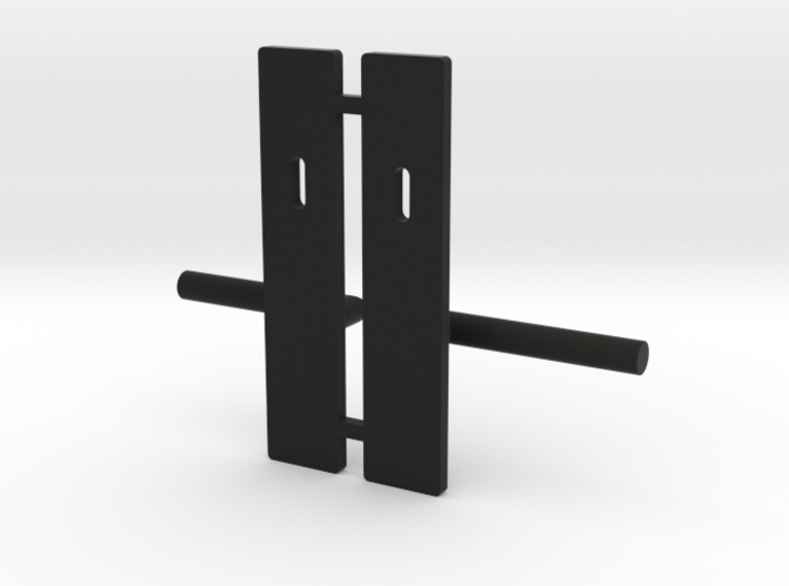 Contemporary door handle in 1:12 and 1:24 3d printed
