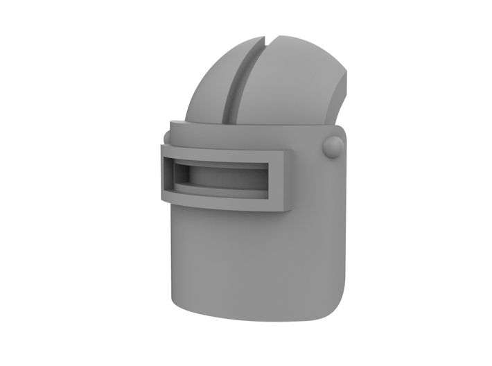 Mini Knight - War Grounds Mask 3d printed