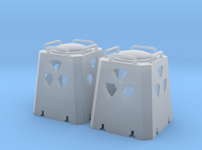 Radioactive Casks - Zscale 3d printed