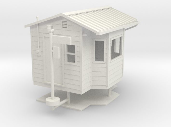 1/50th DOT Weigh scale station building 3d printed