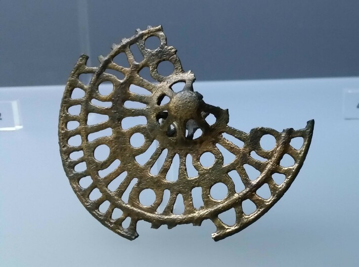 Celtic Ornament, Sanctuary of Hera, Greece (ring) 3d printed 