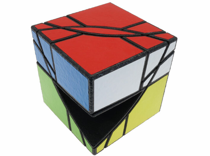 Weird Cube 3d printed 