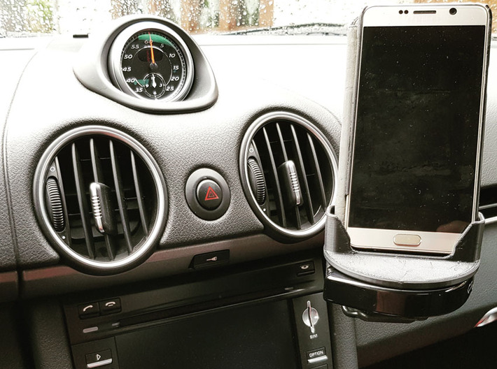 Porsche Boxster 987 Phase 2 CUPHOLDER to GALAXY NO 3d printed 
