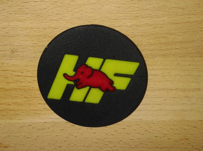 OZ center cap Nabendeckel - HF Logo 3d printed 