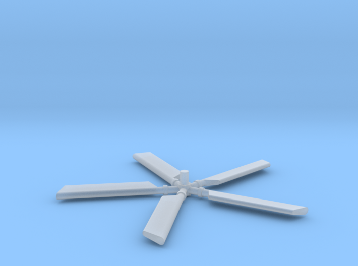 HH3-144scale-06-TailRotor with Blades 3d printed