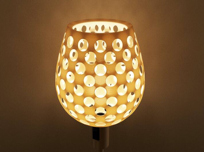 Krafteck Lamp Shade - Polka-dot E14 3d printed 