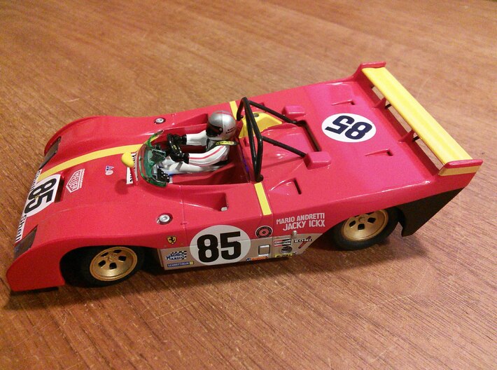 shapeways slot car chassis