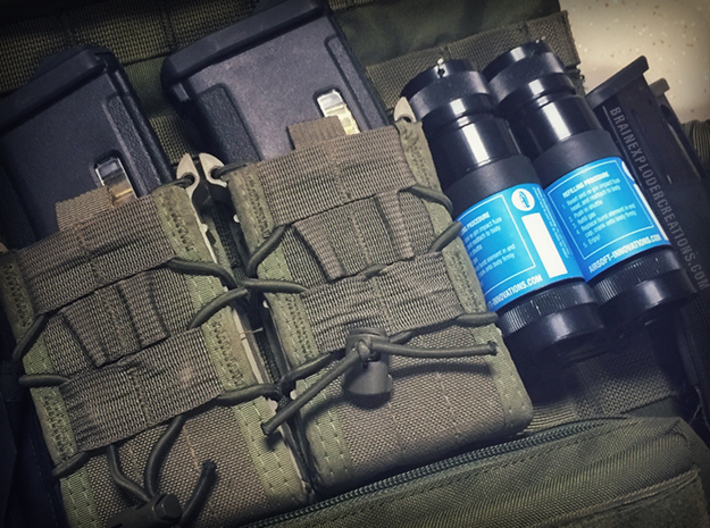 Molle Adapter Compatible with Airsoft Burst XL 3d printed