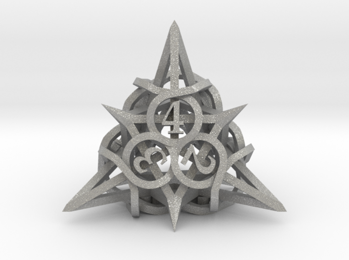 Thorn d4 Ornament 3d printed