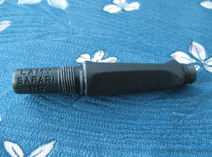 Pen Grip for Lamy Safari RB (Uni UMR-1/5/7/10) 3d printed 