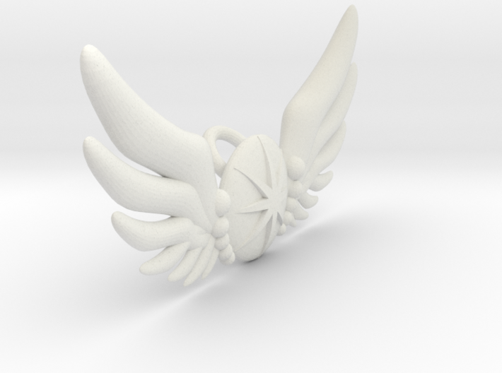 Star Wing Brooch for 42 cm doll 3d printed