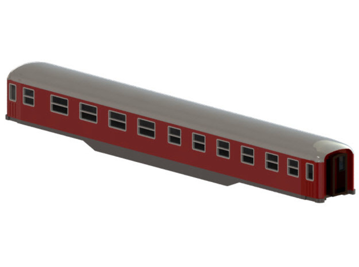 BCo2 - Swedish passenger wagon 3d printed CAD-model