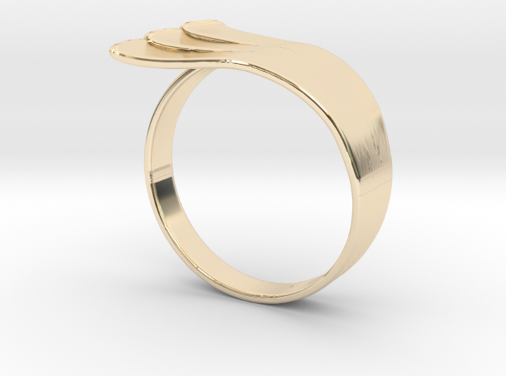 Mother Goose Ring 3d printed