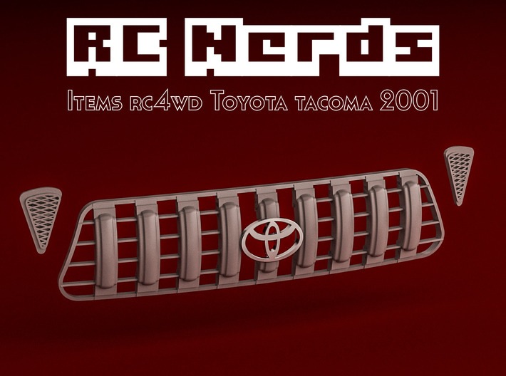 RCN120 Grille for Toyota Tacoma RC4WD 3d printed