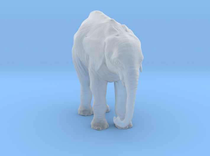 ho_scale_elephant_H 3d printed This is a render not a picture
