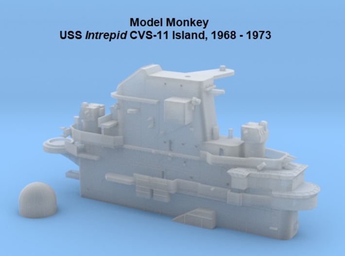 1/700 USS Intrepid CVS-11 Island 1968-1973 3d printed