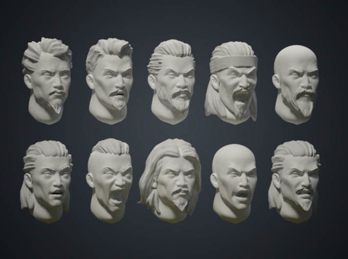 Warfaces 2 - Asian Male 3d printed