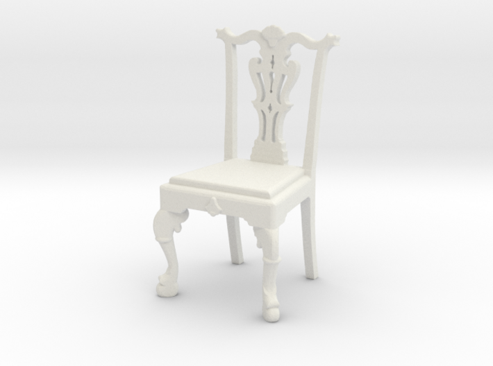 Chippendale Chair 3d printed