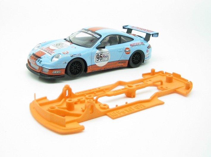 PSNI00105 Chassis for Ninco Porsche 911 GT3 3d printed