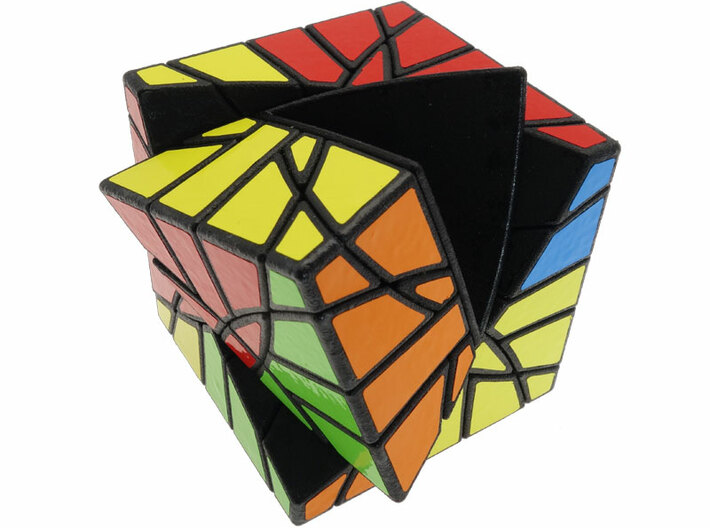 Weirder Cube 3d printed 