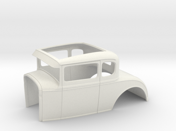 1/16 '30 Ford coupe, 2.5&quot; chop 3d printed