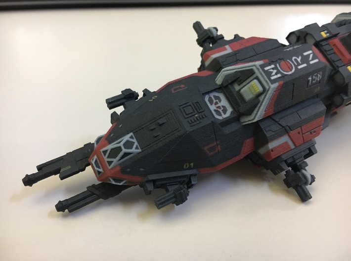 The Expanse Rocinante - 300mm Full Colour 3d printed 