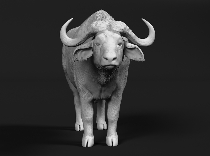 Cape Buffalo 1:72 Standing Male 3 3d printed