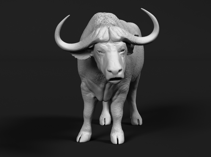 Cape Buffalo 1:6 Standing Male 4 3d printed