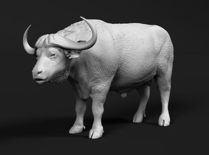 Cape Buffalo 1:64 Standing Male 4 3d printed 