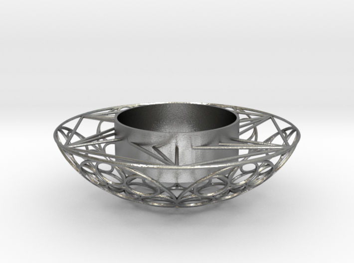 Round Tealight Holder 3d printed