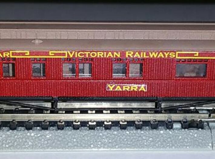 VRYC1 - Victorian Railways "YARRA" Parlor Carriage 3d printed 