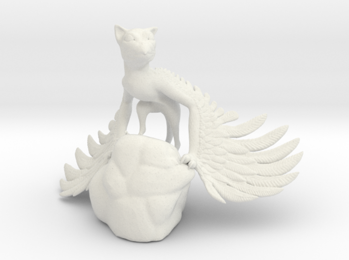 Domesticated Griffin 3d printed