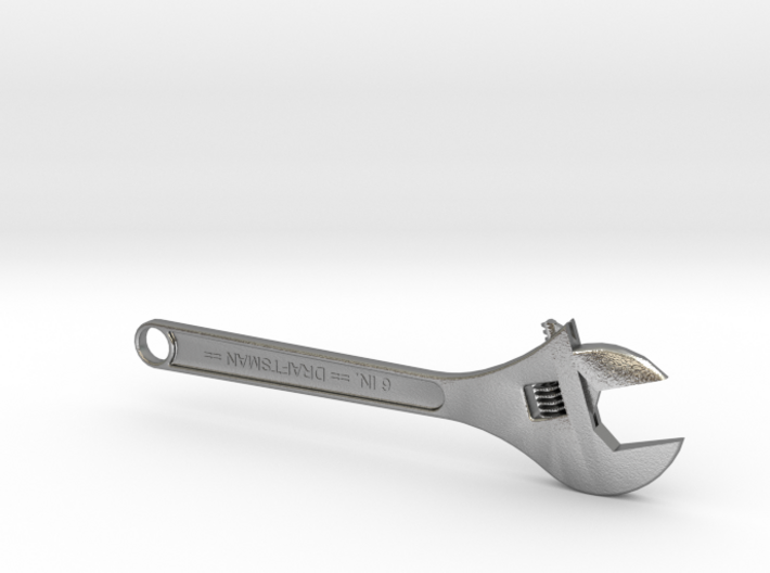 Adjustable Wrench Meant to Be Pendant 3d printed