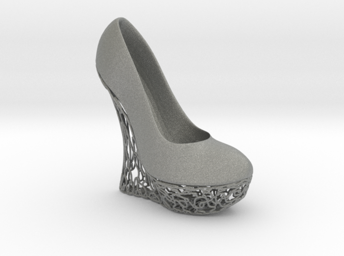 Right Wedge High Heel (complete) 3d printed