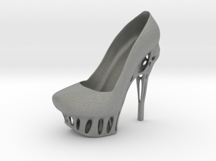 Left Biomimicry High Heel 3d printed