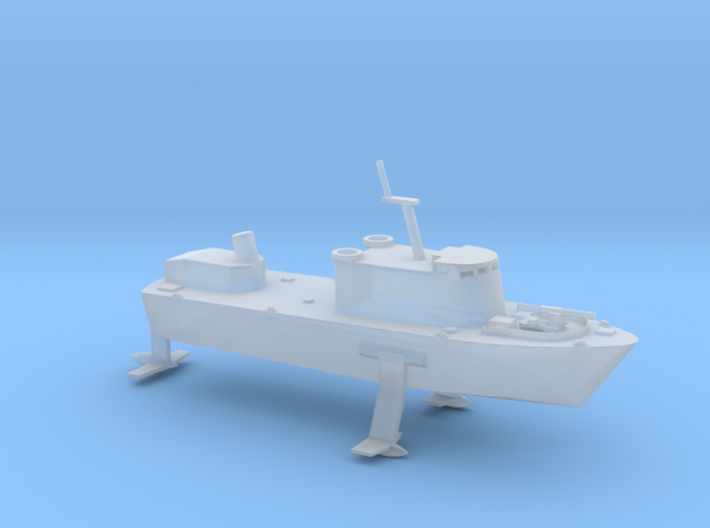 1/285 Scale USS Flagstaff PGH-1 Hydrofoil 3d printed