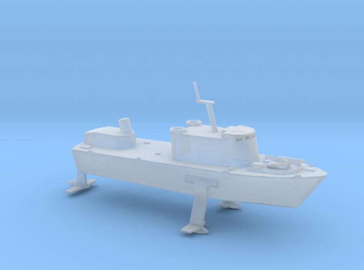 1/600 Scale USS Flagstaff PGH-1 Hydrofoil 3d printed