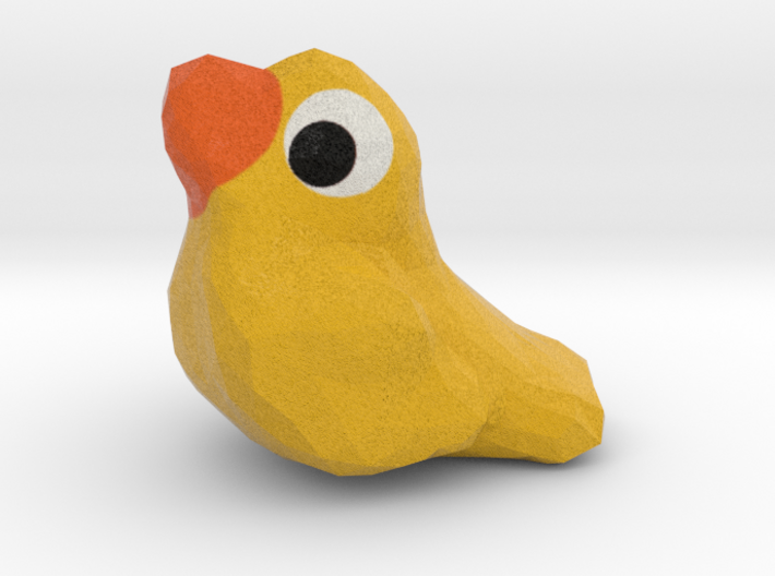 Duckie Full Color Figurine 3d printed 